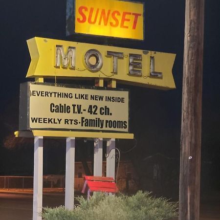 Sunset Motel Santa Rosa, Nm Екстер'єр фото