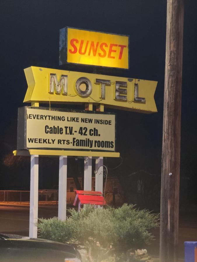 Sunset Motel Santa Rosa, Nm Екстер'єр фото